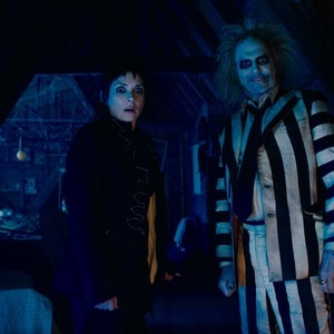 Winona Ryder and Michael Keaton in 'Beetlejuice Beetlejuice'