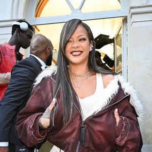 Rihanna attends the A$AP Rocky X American Sabotage by AWGE Menswear Spring/Summer 2025 show as part of Paris Fashion Week on June 21, 2024 in Paris, France.