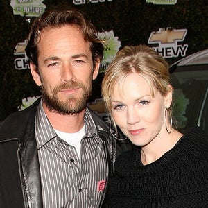 Luke Perry and Jennie Garth