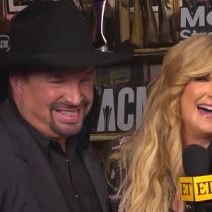 'Very Proud' Garth Brooks Crashes Trisha Yearwood's ACM Honors Icon Award Interview! (Exclusive)