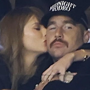 Taylor Swift and Travis Kelce Cuddle Up at Yankees Date Night