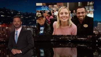 Kristen Bell Talks to Jimmy Kimmel