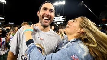 Kate Upton and Justin Verlander at World Series