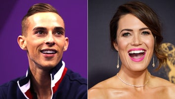 Mandy Moore Totally Fangirls Over Olympian Adam Rippon