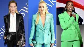 Amber Heard, Busy Philipps, and More Ladies Suit Up at the 2018 CDFA Fashion Awards