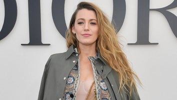 Blake Lively Doubles Up on Coats for Dior Paris Fashion Week Show