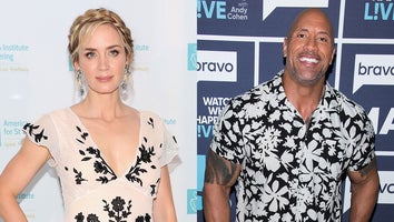 Emily Blunt, Dwayne Johnson and Jack Whitehall Attempt Each Other's Accents While Working Out