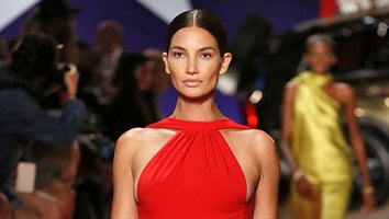 Lily Aldridge Rocks NYFW Runway While 5 Months Pregnant, Gets Support From Gigi and Bella Hadid