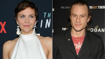 Maggie Gyllenhaal and Heath Ledger