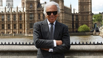 Designer Ralph Lauren Receives Honorary Knighthood From Prince Charles