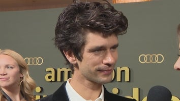 Ben Whishaw at the Amazon Golden Globes after-party