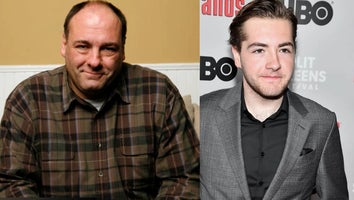 James Gandolfini and his son