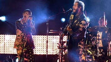 2019 GRAMMYs: Post Malone and the Red Hot Chili Peppers Rock Out to 'Rockstar'