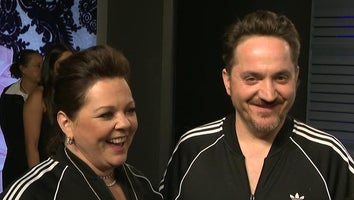 Melissa McCarthy and Ben Falcone Wear Matching Tracksuits to an Oscars After-Party