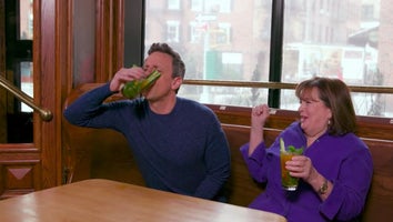 Seth Meyers and Ina Garten