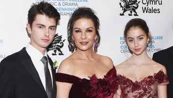 Catherine Zeta-Jones and Look-Alike Daughter and Son Go Glam at NYC Gala