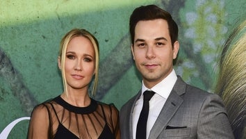 Anna Camp and Skylar Astin