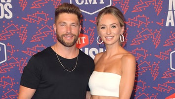 Chris Lane and Lauren Bushnell at the 2019 CMT Music Awards