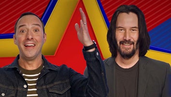 Keanu Reeves and Tony Hale Battle in 'Toy Story' Carnival Games (Exclusive)