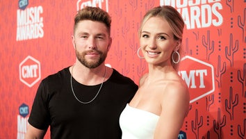 Lauren Bushnell and Chris Lane at the the 2019 CMT Music Awards