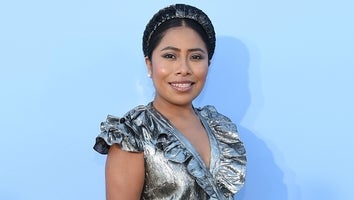 Yalitza Aparicio Shines in Metallic Look at First NYFW Show