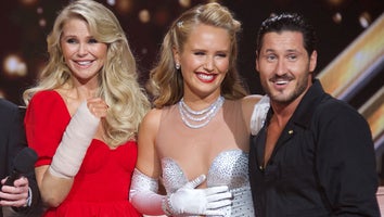 Christie Brinkley, Sailor Brinkley-Cook and Val Chmerkovskiy on 'DWTS'