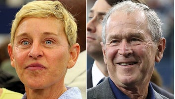 Ellen DeGeneres Addresses Negative Backlash After She Sat Next to George W. Bush at NFL Game