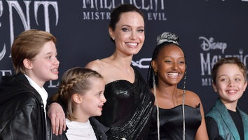 Watch Angelina Jolie and Her Kids Get Glammed Up and Ready for 'Maleficent' Premiere