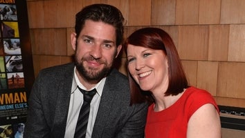 Kate Flannery and John Krasinski