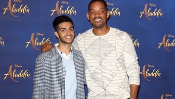 Mena Massoud and Will Smith seen at the Aladdin Cast Photocall in the Rosewood Hotel, Holborn.