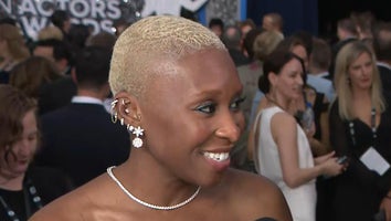 SAG Awards 2020: Cynthia Erivo Says She 'Freaked Out' Over Oscar Nominations