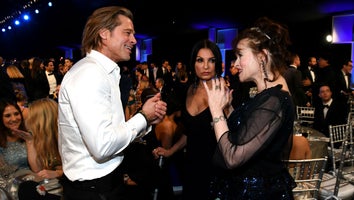 Brad Pitt and Helena Bonham Carter Have a ‘Fight Club’ Reunion at the SAG Awards