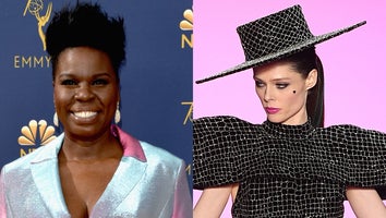 Leslie Jones Cheers on Coco Rocha as She Elaborately Walks in Christian Siriano Fashion Show