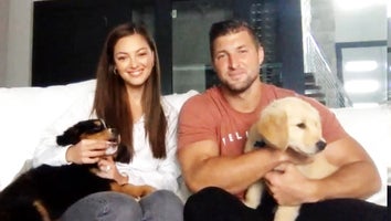 Tim Tebow Shows Off His ADORABLE New Puppies 