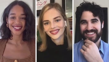 ‘Hollywood’ Stars Laura Harrier and Samara Weaving On Working with Darren Criss (Exclusive)