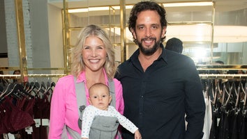 Nick Cordero and Amanda Kloots With Son Elvis