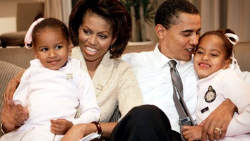 barack obama and family waiting for 2004 election results