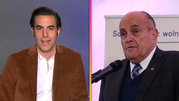 Sacha Baron Cohen Says He Was 'Quite Concerned' for 'Borat 2' Actress During Rudy Giuliani Scene