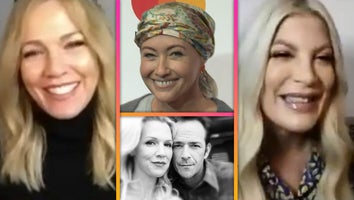 Tori Spelling & Jennie Garth on Shannen Doherty's Cancer Battle and Honoring Luke Perry (Exclusive)