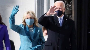 Jill Biden Wears Custom Blue Look on Inauguration Day