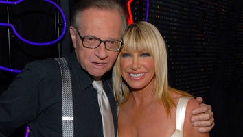 Larry King and Suzanne Somers