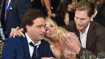 Johnny Galecki, Kaley Cuoco, Karl Cook