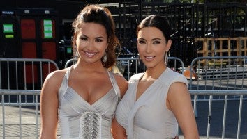 Kim Kardashian Supports Demi Lovato at Docuseries Premiere