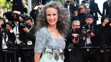 Andie MacDowell Shows Off Her Natural Gray Hair at Cannes Film Festival