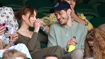 Pete Davidson and Phoebe Dynevor Can't Stop Smiling in Adorable Pics From Wimbledon