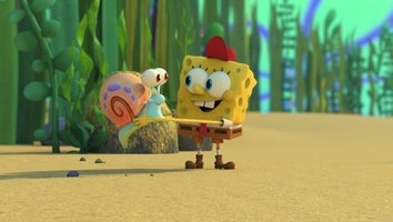 SpongeBob and Gary Bond at Sleepaway Camp in 'Kamp Koral: SpongeBob's Under Years' Sneak Peek (Exclusive)