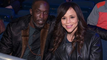 Actors Michael K. Williams and Rosie Perez attend 2015 Throne Boxing at The Theater at Madison Square Garden on January 9, 2015 in New York City.