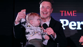 Elon Musk with son