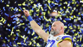 Rams' Andrew Whitworth Addresses His Daughter Reading a Magazine at Super Bowl LVI