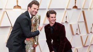 Andrew Garfield Photobombs Former Roommate Jamie Dornan on 2022 Oscars Red Carpet